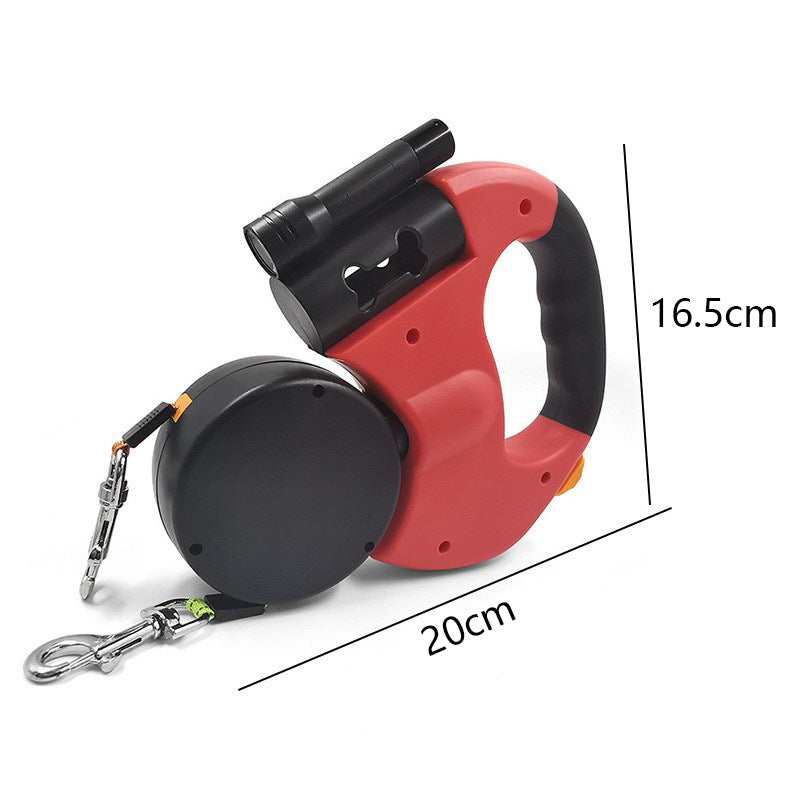Laisse rétractable Olva détail poignée ergonomique
